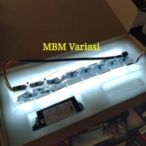 Lampu Alis LED DRL Cristal Sein Head Lamp 16 Blok