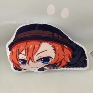 YT Anime Dogs Stray Bungo Pillow Plush Bag Pendant Sofa Cushion Stuffed Toys Nakahara Chuuya Dazai Home Decor Gift TY