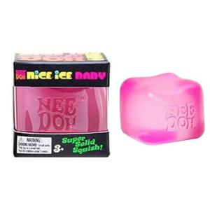 PH(Philippines Stock) NeeDoh Nice Cube Schylling Cube Squishy Squeeze Stress Relief BALL with Super Solid Squishy Toy Slow Rising Pinch Decompression Toy for Kids and Adults ASMR