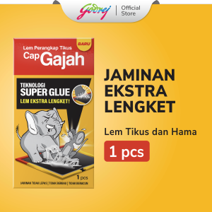 Cap Gajah Lem Perangkap Tikus Trap X-Glue 60gr - Lem Tikus