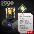 Senter Kepala LED Zoom 90 Watt 2000 Lumen Aoki IRONEDGE Design AK-3655A. 
