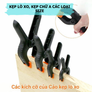 Kẹp lò xo kẹp gỗ chữ A kẹp cơ khí thông minh 2 3 3.5 4 4.5 6 9 inch Sỉ Dụng cụ Kim Khí