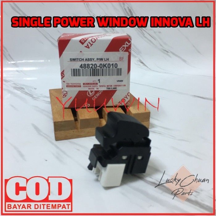 SWITCH SINGLE SAKLAR POWER WINDOW INNOVA - ANAK SAKLAR POWER INNOVA ...