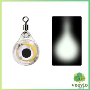 Veevio เหยื่อตกปลา โคมไฟ LED สําหรับตกปลากลางคืน กันน้ํา แบบพกพา เหยื่อปลอม Fishing Lure Light