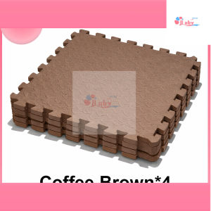 60x60cm 4pcs Thick Interlocking Foam Floor Tiles Double Side Waterproof Play Mat for Babies and Toddles Puzzle Safety