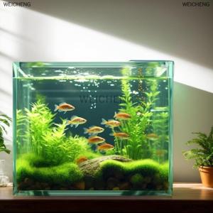 [COD] WEICHENG Led Aquarium Kỹ Thuật Số Fish Tank 500Ml Thông Minh Kỹ Thuật Số Tự Động Cá Trung Chuyển Với Hẹn Giờ Cho Ăn Vật Nuôi Cá Thực Phẩm Dispenser Thực Phẩm