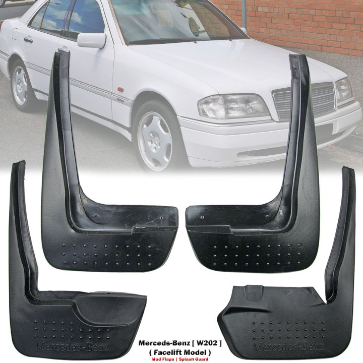 Mercedes w124 on sale mud flaps