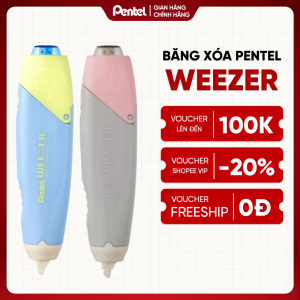 Băng xóa Pentel Weezer Correction bút xoá nhanh mịn không lem