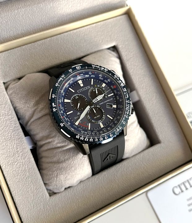 Citizen eco drive rubber strap hot sale