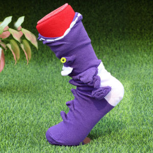 Christmas Xmas Gift Chameleon Knit Crocodile Socks Funky Christmas Alligator Socks Whimsical Knitting Cute Fish Socks Animal Shark Socks Winter