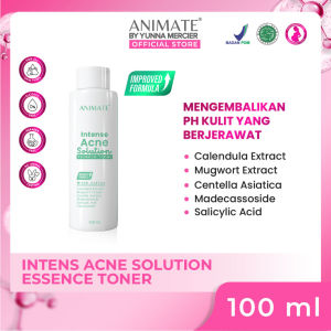 ANIMATE Skincare Whitening 5in1 (Whitening (PInk) | Glowing Skin Barrier (Biru) | Acne Jerawat (Hijau) | Facial Essence Kapsul | Animate Serum Wajah