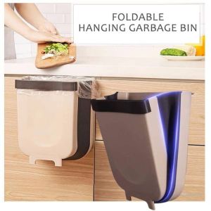 📣 Foldable Dustbin Folding Waste Bin Kitchen