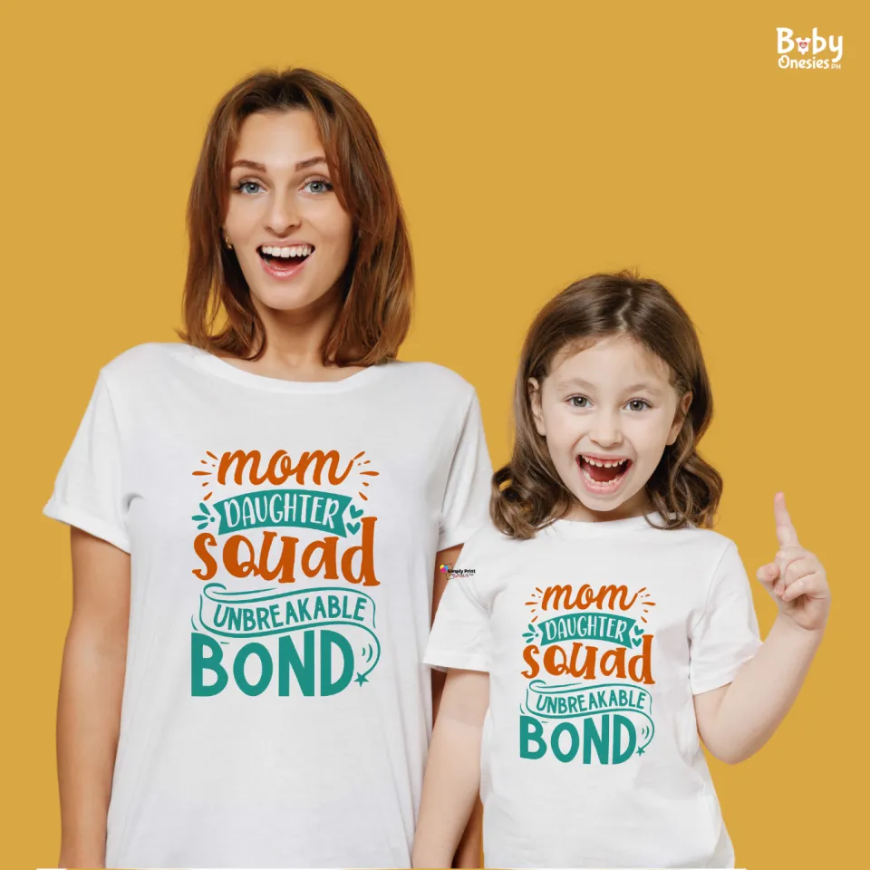 Mothers Day Gift Mom Daughter Terno Matching Statement Shirt