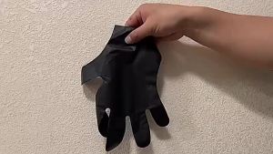 100pcs / black clean food grade gloves black gloves for cooking Tattoo gloves