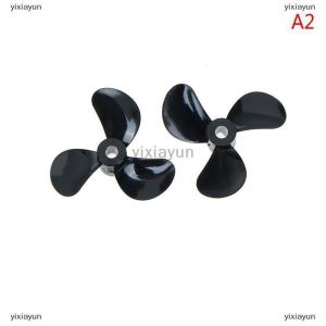 [COD] yixiayun 1 pairs Rc boat blades paddle 3 blades nylon boat propeller positive & reverse