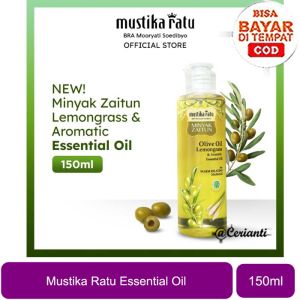 Mustika Ratu Minyak Zaitun Lemongrass & Aromatic Essential Oil 150ml Cerianti