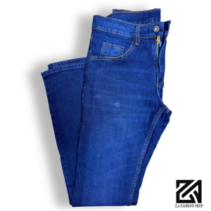 Z.A Celana Jeans Panjang Pria Wanita Regulerfit Denim Stretch Premium Bahan Melar
