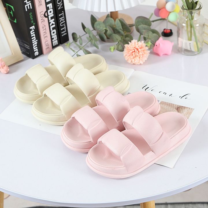 ABBA88 Sandal Jelly Slop Wanita Soft Slipper / Sendal Anti Slip Elastic ...