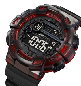 PENGIRIMAN INSTANT // Jam Tangan pria skmei 2110 rubber digital water resist original