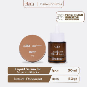 Ciara Natural Deodoran 50Gr X Ciara Liquid Serum For Streach Marks