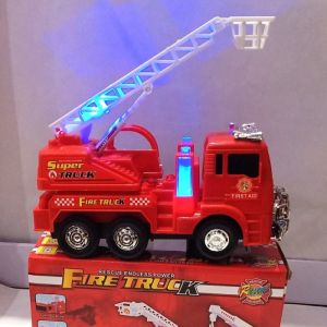 Mobil Musik Pemadam Kebakaran Dihiasi Lampu Warna Warni - Fire Tuck Avant Courier Musik
