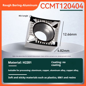 Carbide Insert Rough Boring Tools Cutting Milling Insert CNC Lathe Cutter Turning Tool CCMT060204 CCMT09T308
