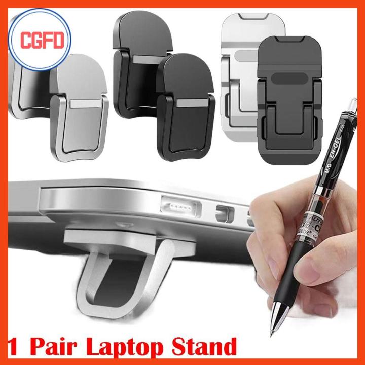 CGFD 1 Pair ล่องหนแบบล่องหน ขาตั้งแล็ปท็อป พับเก็บได้ การกระจายความร้อน ...