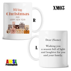 Coffee Mug Ceramic Mug 11oz Christmas Gift Customize Design Personalized with Name