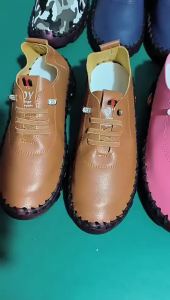 26 Autumn Soft Sole Shoes For Middle-Aged And Elderly Women Slip-On Comfortable Customizable Shoes For Mothers