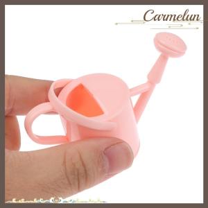 [Carmelun] 1Set Dollhouse Miniature Bucket Watering Can Plant Watering Garden Tool Decor