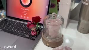 ตะเกียงสุคนธบำบัดหินกระจายกลิ่นคริสตัลสำหรับห้องนอนของขวัญวันเกิดเด็กผู้หญิงอโรมาเธอราพีของขวัญเด็กชายไฟกลางคืนหินคริสตัล