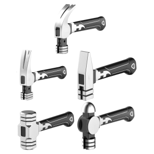 Woodworking Nail Hammer Small Nail Hammer Professional Octagonal Claw Hammer with Ergonomic Short Handle for Car Repair