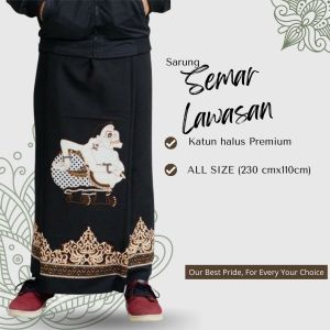 Sarung Batik Premium ALL SIZE Bawahan Koko Fashion Muslim Pria Dewasa Terbaru Bahan Katun SMRLWSN