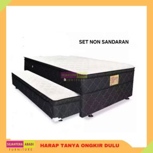 bella springbed 2in1 twin sorong diamond spring matras / set