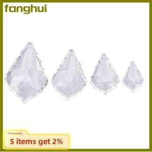fanghui 1pc Clear Chandelier s Lamp Prisms Parts Hanging Drops Pendants