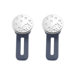[ Waistband Extender No Nails No Sewing Adjustable and Telescopic Metal Buttons ] Easy Installation No Nails or Drilling Required Jeans Waist Adjustment Button