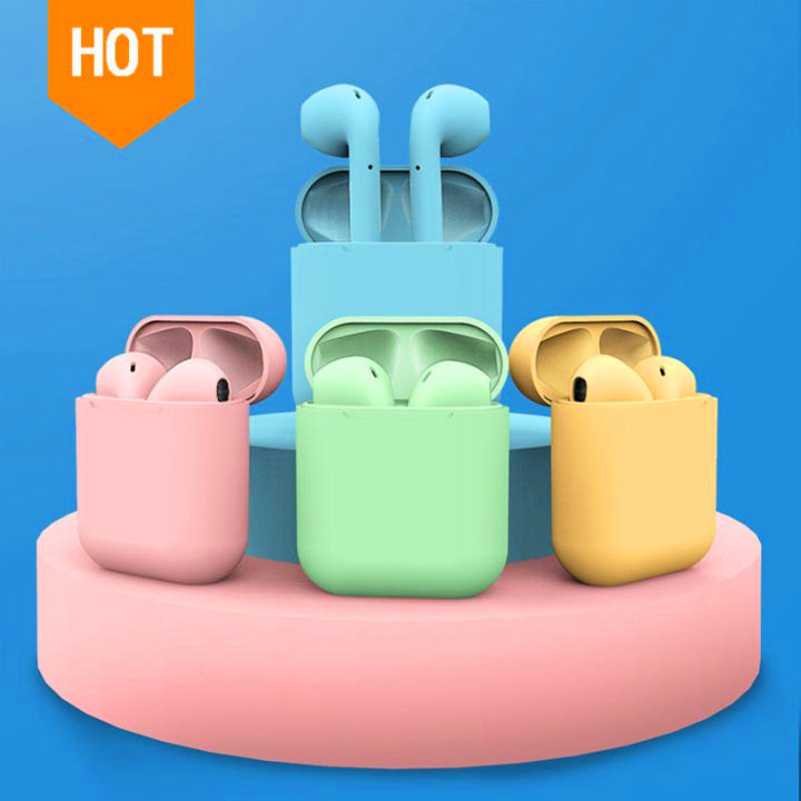 Original Macaron inPods 12 Mini Wireless Bluetooth Earphone Smart