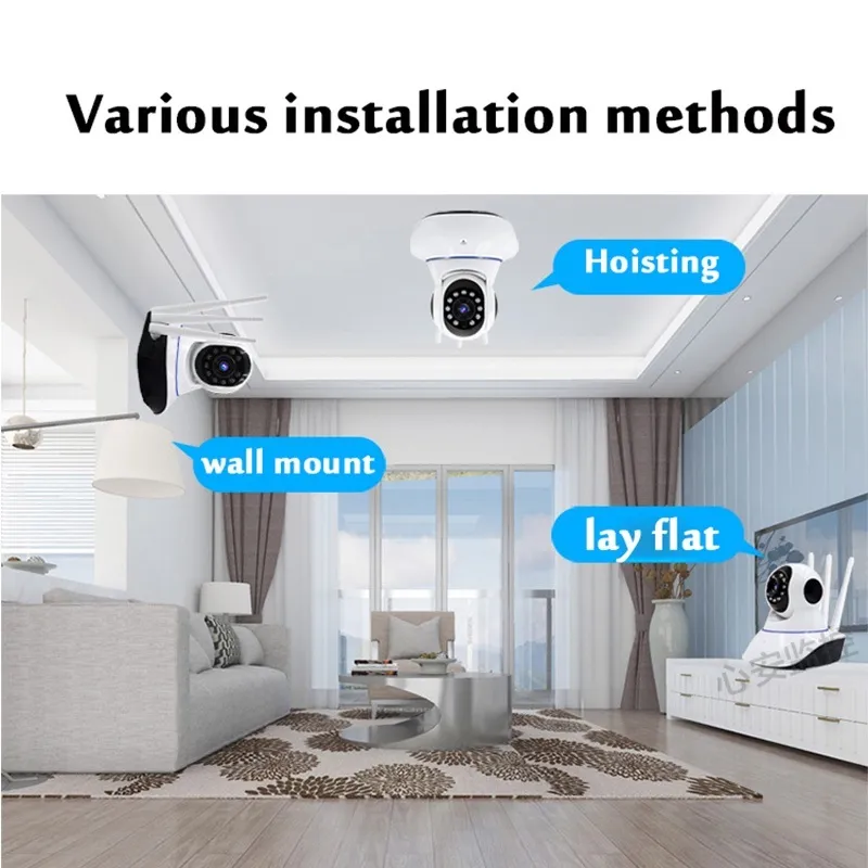 CCTV Camera Wifi Connect to Phone 1080P IP Camera cctv camera