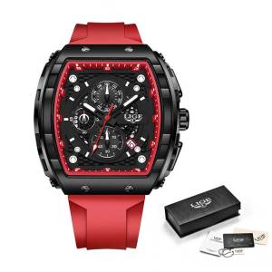 LIGE Luxury Display Men Wrist Watches Luminous Sport Men Watch Waterproof Military Quartz Men Watch jam tangan lelaki + Box
