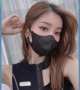 K. 3D face mask Korean style 3D mask fashion face mask Air virus transmission filter 10pcs/pack face mask 3ply 3D mask Face-lifting Butterfly mask