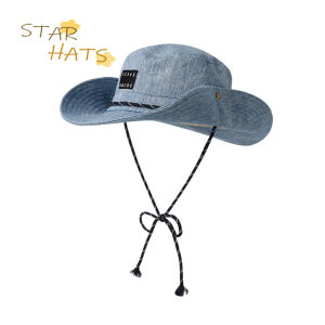 Cửa Hàng sao Mũ ngư dân Retro của Mỹ mũ cao bồi miền Tây mùa hè che nắng vành lớn thoáng khí cắm trại ngoài trời leo núi