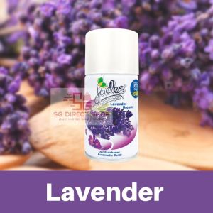 Jades Automatic Spray Machine Dispenser Air Freshener Fragrance Spray Refill 300ml Sakura/Berries/Lemongrass/Seabreeze