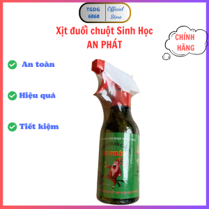 Dũng sĩ đuổi chuột An Phát -  xịt chuột - Xua đuổi chuột và côn trùng thảo mộc tự nhiên an toàn sức khoẻ