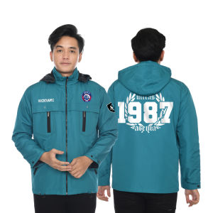 Jaket Olahraga Bola Arema Free Nama Jaket Pria Parasut Tebal Windprooft Bisa Custom Logo Sablon Dtf