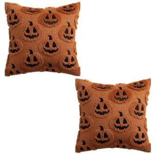 Multiple Use Plush Pumpkins Pillow Cover Halloweens Decoration Soft Cushion Cover for Home Styling