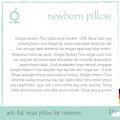 Dooglee Newborn Pillow / Doogle Flat Pillow. 