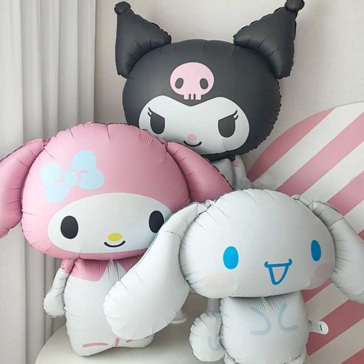 Sanrio Balloon Kuromi My Melody Cinnamoroll Foil Balloons for Birthday ...