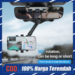 Phone Holder Mobil Holder Handphone Putar 360 derajat Holder Kaca Spion Multifungsi