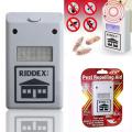 Riddex Plus Alat Pembasmi Pengusir Tikus Nyamuk Kecoa Serangga Hama Pengganggu Ultrasonic Quad Pest Repelling Aid - Merah. 