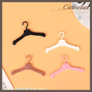 [Carmelun] 10PCS Lovely Hangers Mini Cute Wardrobe Dress Coat Clothes Plastic Accessories